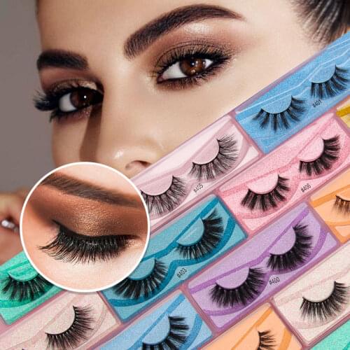 Wholesale Eyelashes 10/100 PCS 3d Mink Lashes Dramatic Natural Soft Handmade False Eyelashes Makeup Faux Cils In Bulk maquiagem