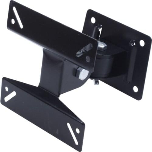 Plsama Ultra Slim Tilt Swivel TV wall mount bracket for 14-24 inch VESA 50-400mm(10 Tilt & Swivel 14"-24")