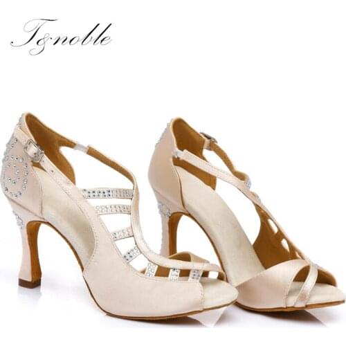 Latin Dance Shoes Heeled Women Salsa Professional Dancing Shoes 5-10cm
