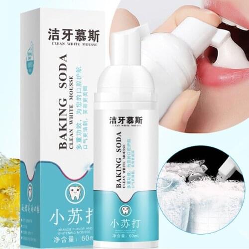 2021 Deep Cleaning Foam Toothpaste Mousse Teeth Whitening Teethpaste Breath Fresh Tooth Cleaning Tool