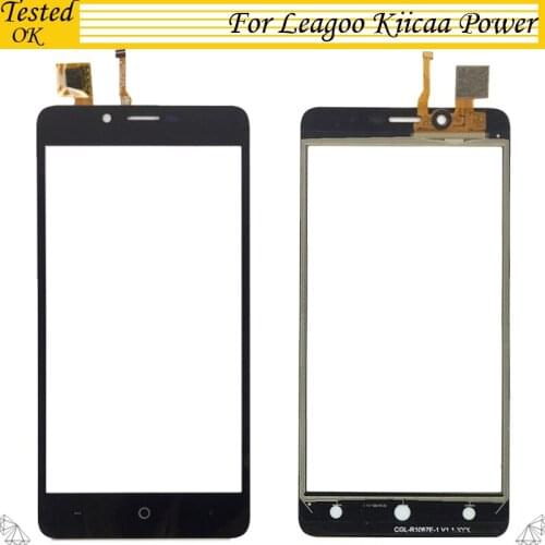 5.0 inch Touch Sensor For Leagoo Kiicaa Power Tested Working Touch Screen Glass Digitizer Glass Panel Replacement