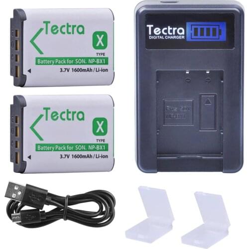 1600mAh 2PCS NP-BX1 NPBX1 Battery+LCD USB Charger for Sony DSC RX1 RX100 AS100V M3 M2 HX300 HX400 HX50 HX60 GWP88 AS15 WX350