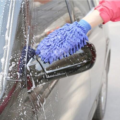 Car Styling 15*22cm Car Cleaning Car wash gloves for BMW X-series 3-series 5-series 7-series E F-series