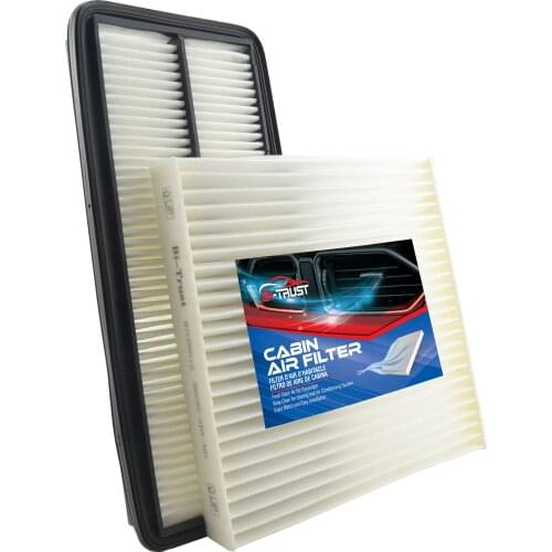 Bi-Trust Engine Cabin Air Filter for 2004-2006 Acura TL V6 3.2L/2003-2007 Honda Accord V6 3.0L 80292-SDA-A01