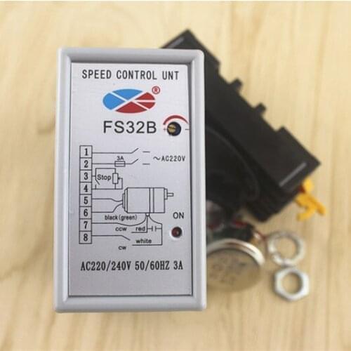 FS32B Separate Speed Governor AC Motor Controller SS-32 Speed Governor AC220V