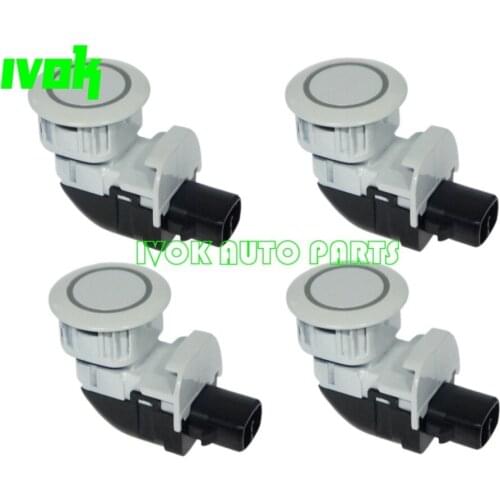 Set Of (4) Backup Parking Distance Control PDC Assist Sensors For Toyota Wish 2.0L 2005- 89341-33070 8934133070