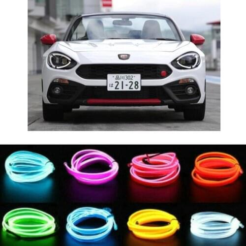 5m el Atmosphere Lamp Interior Mood Lighting For Abarth 124 Spider 500 595 695 500C 595C 695C GRANDE PUNTO 199 PUNTO 199