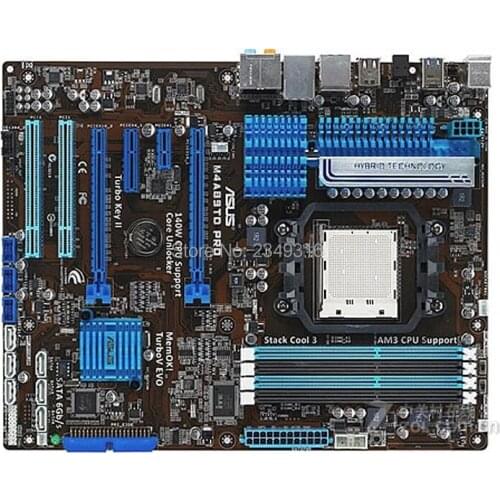For Asus M4A89TD PRO Desktop Motherboard 890FX Socket Socket AM3 DDR3 Original Used Mainboard
