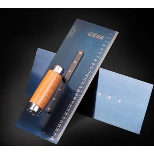D7WA Metal Plastering Trowel Great for Wall Floor Plastering Troweling Anti-corrosion