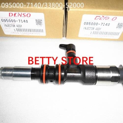 Genuine and new common rail injector 095000-7140, 9709500-714, 33800-52000, 33800 52000