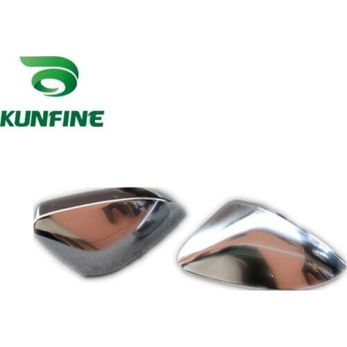 Pair of Chrome Rearview Mirror Cover Cap Side Wing Mirror Cover For skoda Octavia 5E 2013-2018 T-ROC