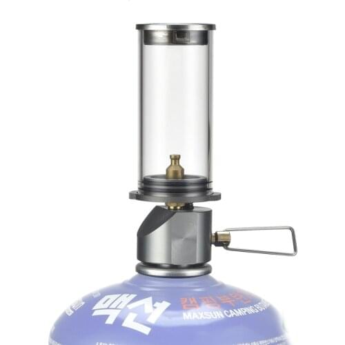 Candle Lamp Mini Portable Outdoor Gas Lamp Night Lights Camping Gas Lantern