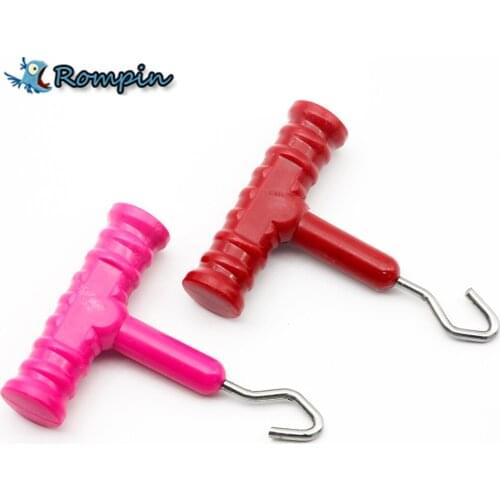 Rompin 2pcs/lot FISHING Knot Rig Puller Knot Tester Tightener Carp Terminal Tackle for Hair Rig Method Feeder Sets Tool Tackle