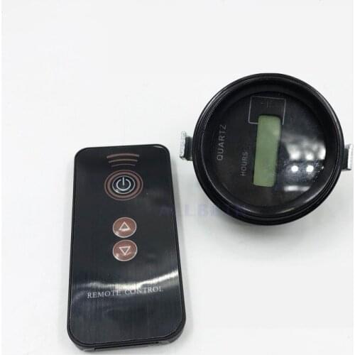For Daewoo ZX CAT SK Hyundai Volvo Excavator Hour meter Timer Working Hour meter Timer with remote control Excavator Accessory