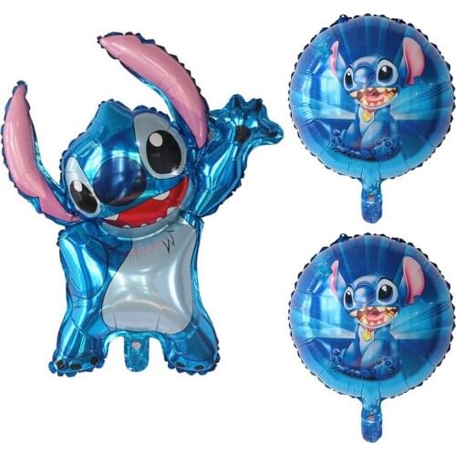 10/30/50pcs Lilo Stitch Foil Helium Balloons Childrens Birthday Theme Party Decoration Kids Inflatable Toys Air Globos Supplies