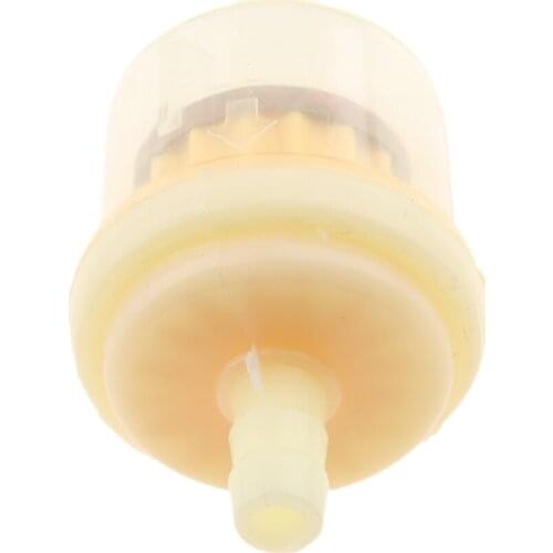 20 Pcs Plastic Motorcycle Petrol Inline Fuel Filter For 1/4'' -5/16'' Pipes
