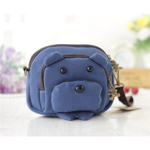 2017 Funny Bear Bag Cute Womens Handbags Small Ladies Canvas Bag Cartoon Shoulder School Bags for Teenage Girls Crossbody Bags