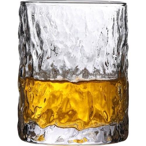 260ml Juice Tea Cup Latte Coffee MugTransparent Glass Cup for Whiskey Glasses of Wine Bar Club Beer Wine Glass Tableware