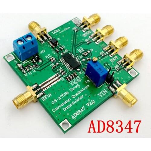 AD8347 Downconverting Wideband Quadrature Demodulator 800MHz~2. 7GHz IQ Demodulator RF