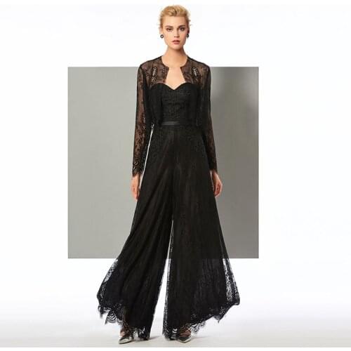 Tanpell Elegant Evening Dress Sweetheart Appliques Long Sleeves Woman Party Gown Floor Length Lace Evening Dress