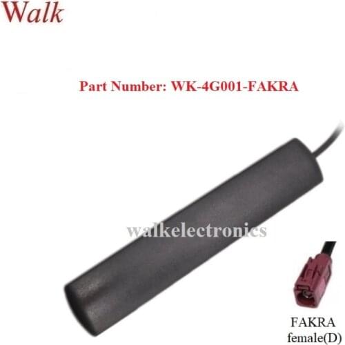 FAKRA female 4G LTE car antenna Adhesive mount LTE 4g patch antenna