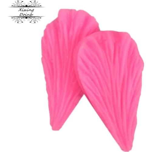 Embossing leaves Silicone Mold Fondant Mould Cake Decorating Tools Gumpaste Mold, Sugarcraft, Kitchen Accessories