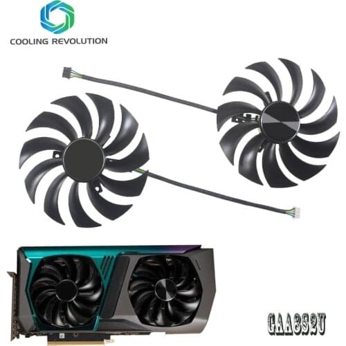 2PCS/Lot PLA09215B12H 12V 0.55A 86mm 4Pin For EVGA GTX1080TI SC GTX 1080 Ti SC Black Edition SC2 Fan Graphics Card Cooling Fan