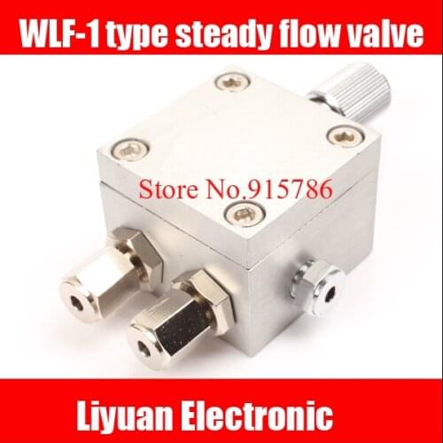 WLF-1 type steady flow valve / 3mm precision gas steady flow valve for gas chromatograph
