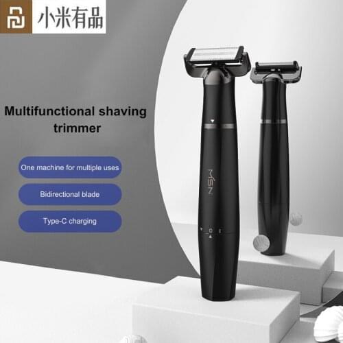 Youpin MSN T3P Multi-purpose Electric Hair Shaver Razor Blade Dry & Wet Use for Body Leg Armpit Eyebrow Shaver Trimmer Original