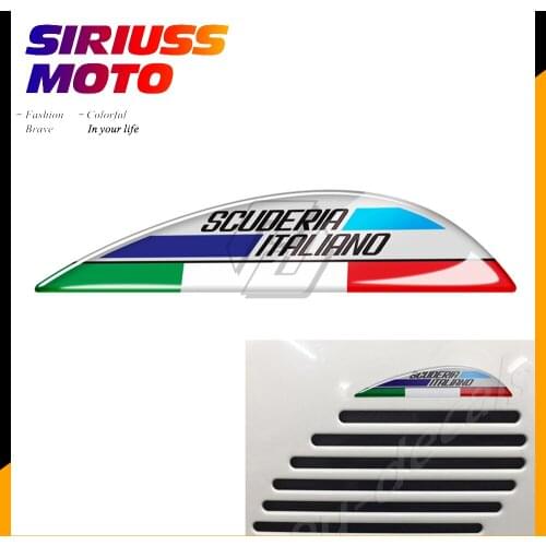 3D Motorcycle Tank Decals italy sticker Case for PIAGGIO VESPA GTV GTS 125 250 300 Super