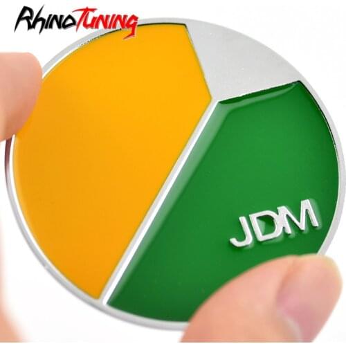 4pcs 58mm for JDM Car Wheel Center Hub Caps Sticker Logo Steering Wheel Hubcaps Badge Emblem