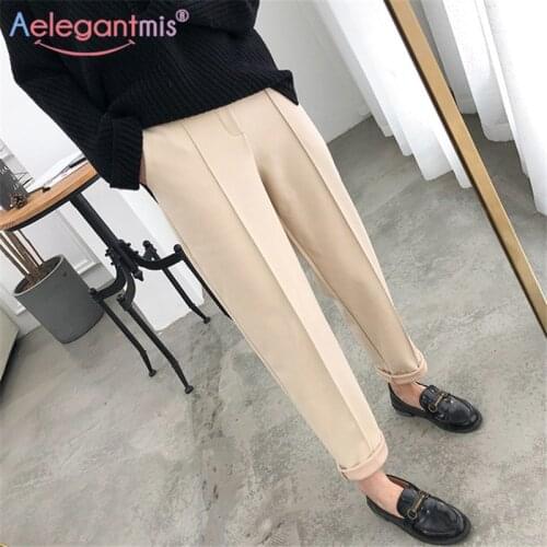 Aelegantmis Women's Skinny Pants