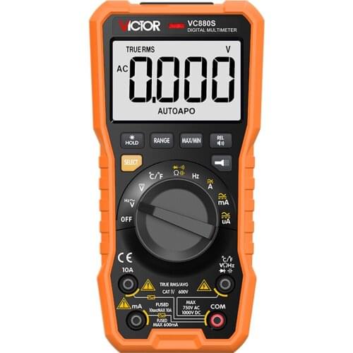 GY Voice Multimeter Digital High Precision Automatic Range Multifunctional Intelligent Anti-Burn Electrician Multimeter