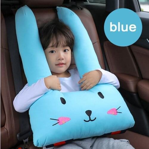 Children Car Pillow Seat Belts Neck Headrest for Volvo XC60 XC90 V70 S80 S60 Lada Vesta Granta Priora Kalina Jeep Renegade