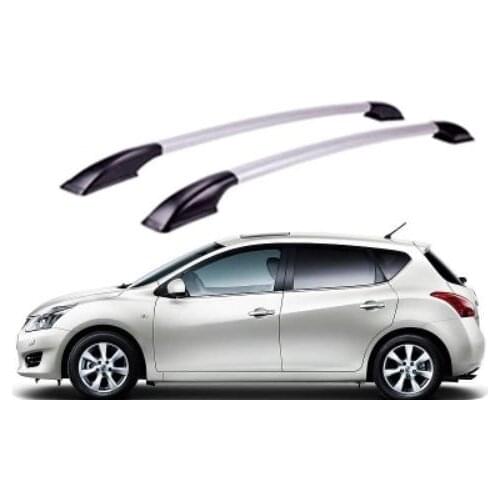For Nissan Tiida hatchback Car Aluminum Alloy Roof rack Luggage Carrier bar Car Accessories