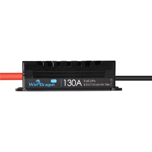 Flycolor WinDragon 130A ESC Aircraft ESC Brushless electronic governor App programming parameter adjustment Built in BEC 5A / 10