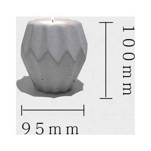 Geometry mold Silicone mold pots flower molds vase molds vases mould silica gel concrete moulds 3d moulds pot Cement mould
