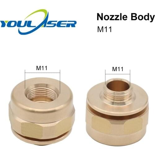 Precitec M11 Nozzles Body Anti-collision Accessories Nozzles Holder Copper Fiber Laser Cutting Head Replacement Parts