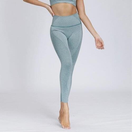 High Waisted Vital Rise Seamless Leggings Sport Pant Women Fitness Workout Yoga Pants Scrunch Bum Tights Gym Leggings