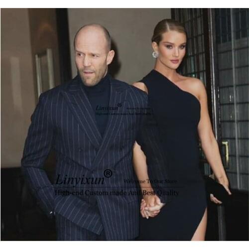 Luxury White Jacket Black Pant Men Suit Slim Fit Wedding Groom Tuxedo Double Breasted Prom Blazer Costume Homme 2 Pieces