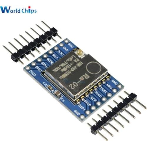 SX1278 LoRa Module 433M 433MHz 10KM Ra-02 Wireless Spread Spectrum Transmission Socket for Smart Home DIY Board 433MHZ