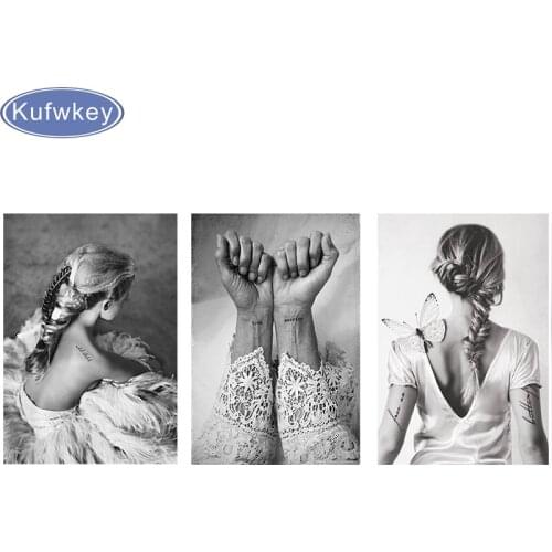 Ballet Girls (Triptych) Diamond Painting Full Square/round drill Mosaic Rhinestones of Pictures 5d diy Diamond Embroidery Sale