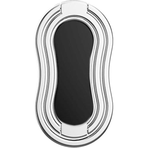 Foldable 270° Rotation Adjustment Cell Phone Holder Metal Desktop Phone Shelf Hanging Cell Phone Rack with High Adhesion