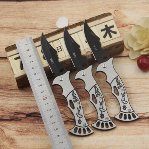 Mini Folding Pocket Knife EDC Tactical Outdoor Fishing Hunting Knife Survival Edc Tool Peeler Stainless Steel