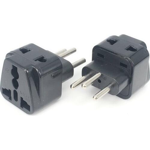 10pcs/lot Universal Splitter EURO UK AU USA EU to Swiss Switzerland Swisse Plug Converter Travel Plug AC power Adapter Outlet