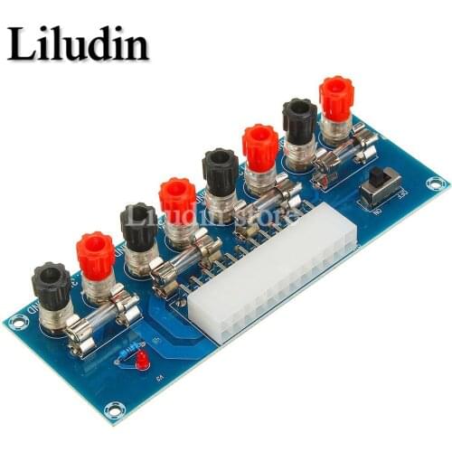 XH-M229 Desktop PC Chassis Power ATX Transfer to Adapter Board Power Supply Circuit Outlet Module 24Pin Output Terminal 24p