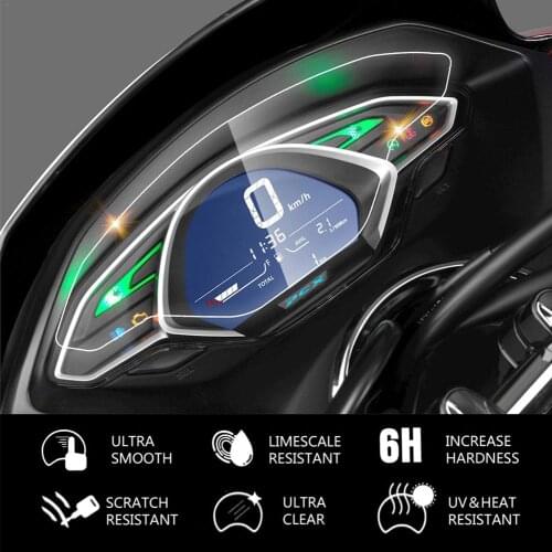 Motorcycle Speedometer Screen Protection Film Anti Scratches Anti UV Cluster Screen Protector For HONDA PCX150 PCX 150 2018 2019