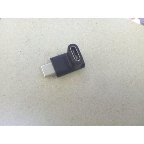 200pcs Right Angle USB-C USB 3.1 Type C Male to Female Extension connectors New