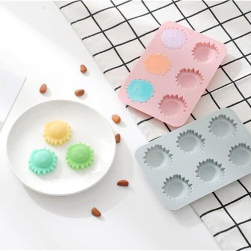 3D Sun Silicone Chocolate Mold Fondant Cake Decorating Tool DIY Candy Molds For Children Pastry Tools Baking Kitchen Accessories