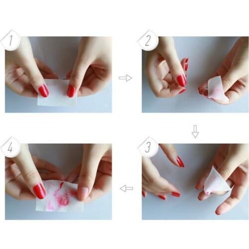 900Pcs/Bag Cotton Nail Towel Gel Polish Remover Professional Salon Use or Home Use Manicure Lint-Free Wipes nails care